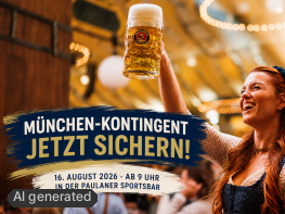 München-Kontingent: Wiesn-Tische für Münchner im Paulaner Festzelt