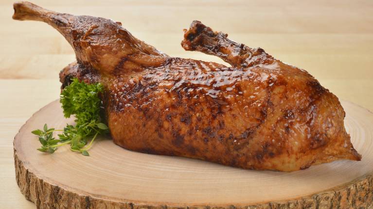 Halbe bayrische Ente - Hof Lugeder